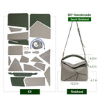 CUCUBIRD POPSEWING® Leather Geometry Crossbody Bag DIY Kit  