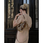 CUCUBIRD POPSEWING® Lady Leather Crossbody Saddle Bag DIY Kit | Price Drop at Checkout  