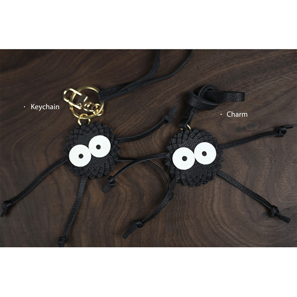 CUCUBIRD POPSEWING® Sheep Leather Scoot Sprites Keychain DIY Kit  