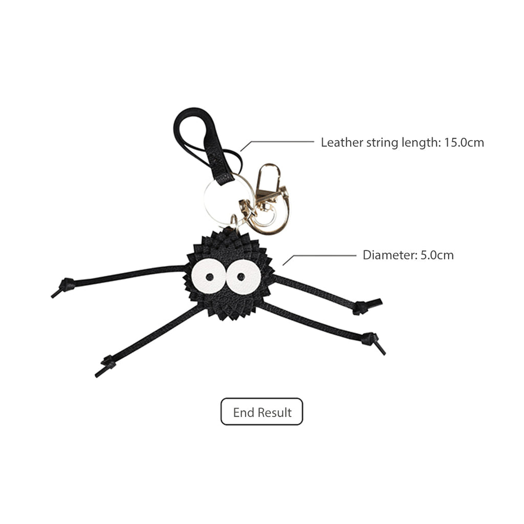 CUCUBIRD POPSEWING® Sheep Leather Scoot Sprites Keychain DIY Kit  