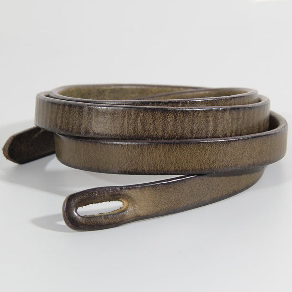 CUCUBIRD POPSEWING® Full Grain Leather Skinny Dress Belt for Women  