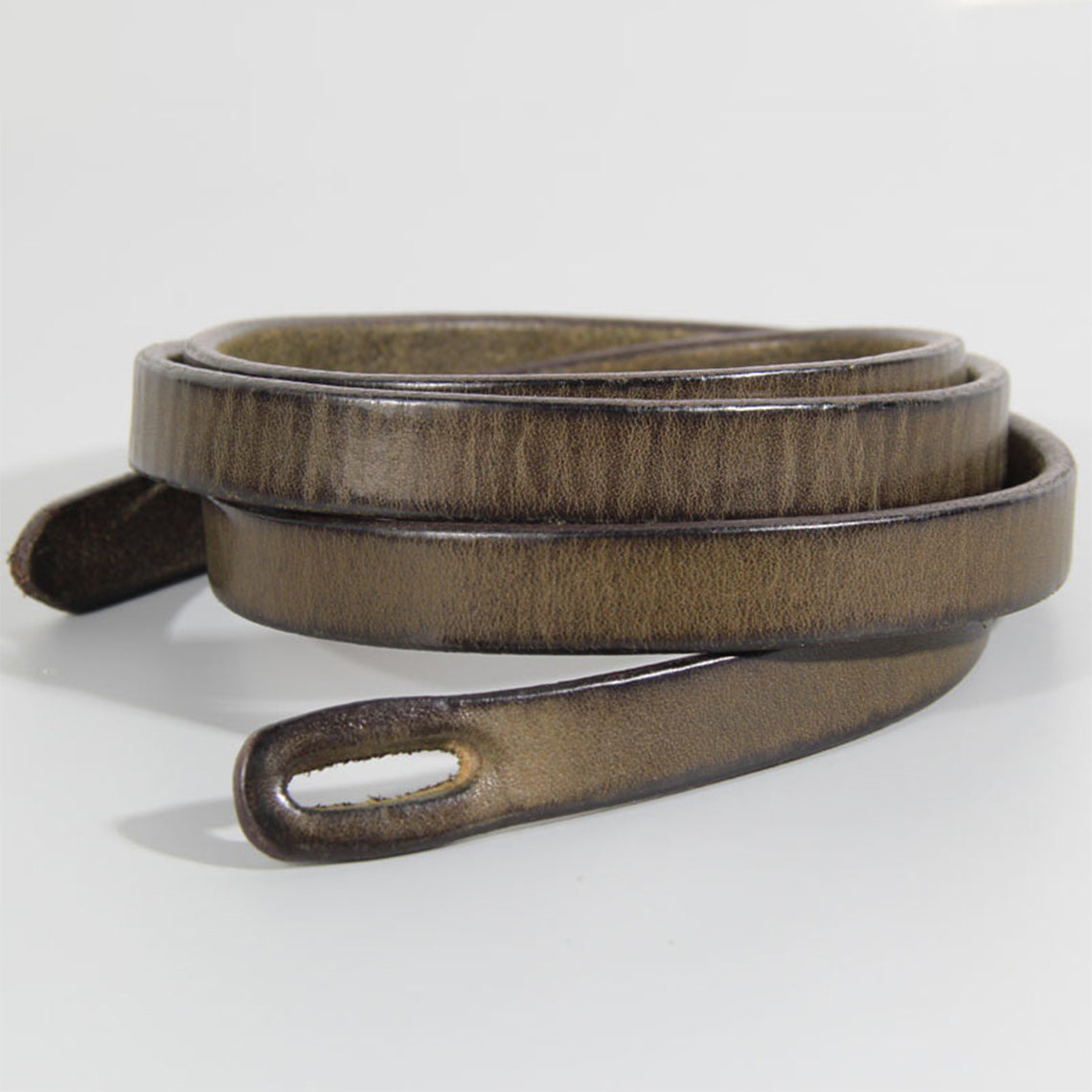 CUCUBIRD POPSEWING® Full Grain Leather Skinny Dress Belt for Women  