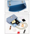 CUCUBIRD POPSEWING® Leather Denim Small Chain Bag DIY Kits  