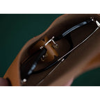 CUCUBIRD POPSEWING® Full Grain Leather Eyeglasses Case DIY Kit  