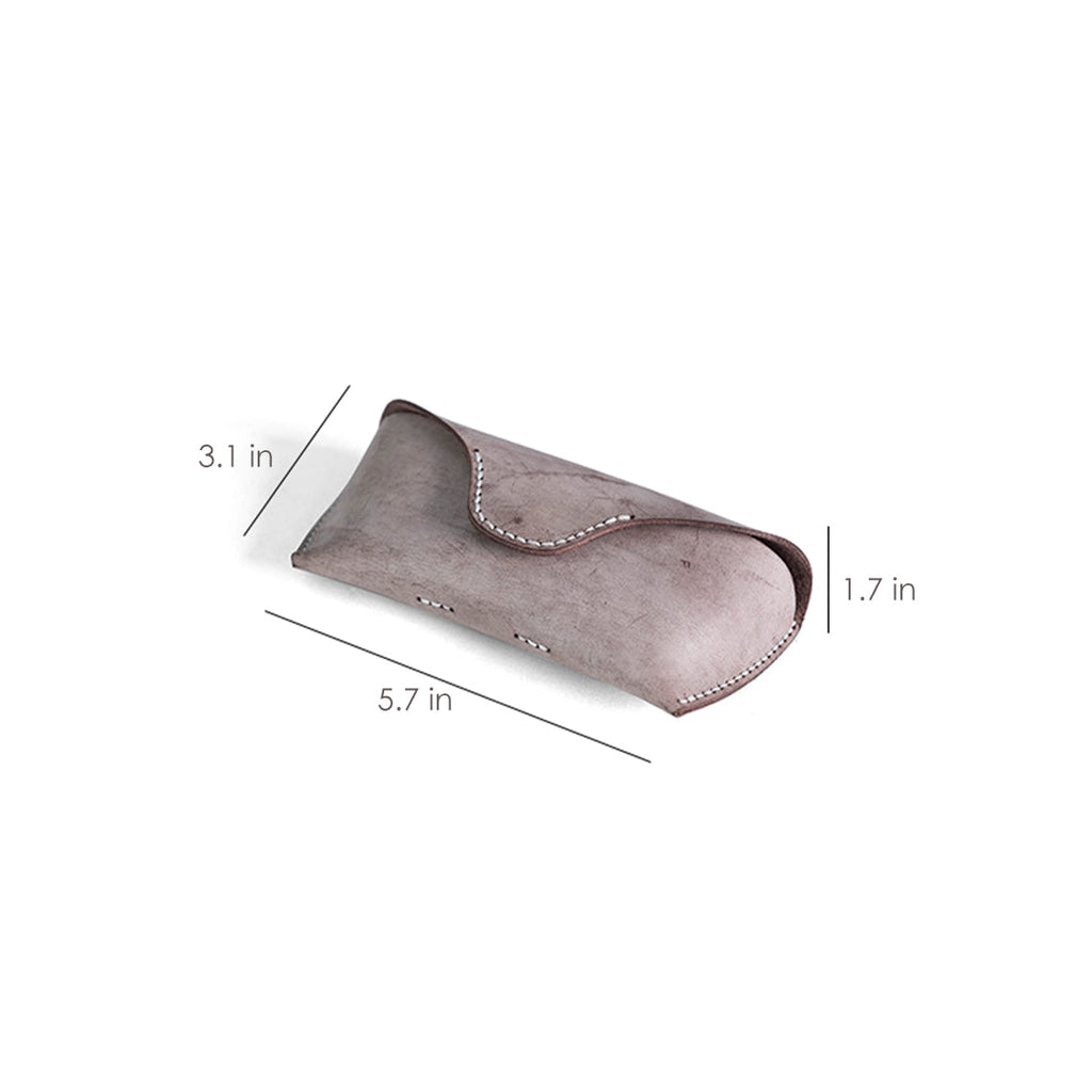 CUCUBIRD POPSEWING® Full Grain Leather Eyeglasses Case DIY Kit  