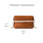 CUCUBIRD POPSEWING® Full Grain Leather No Sewing Crossbody Bag DIY Kit  