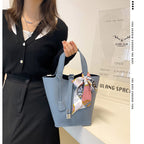 CUCUBIRD POPSEWING® Vegan Leather Lady Lock Tote Bag DIY Kit  