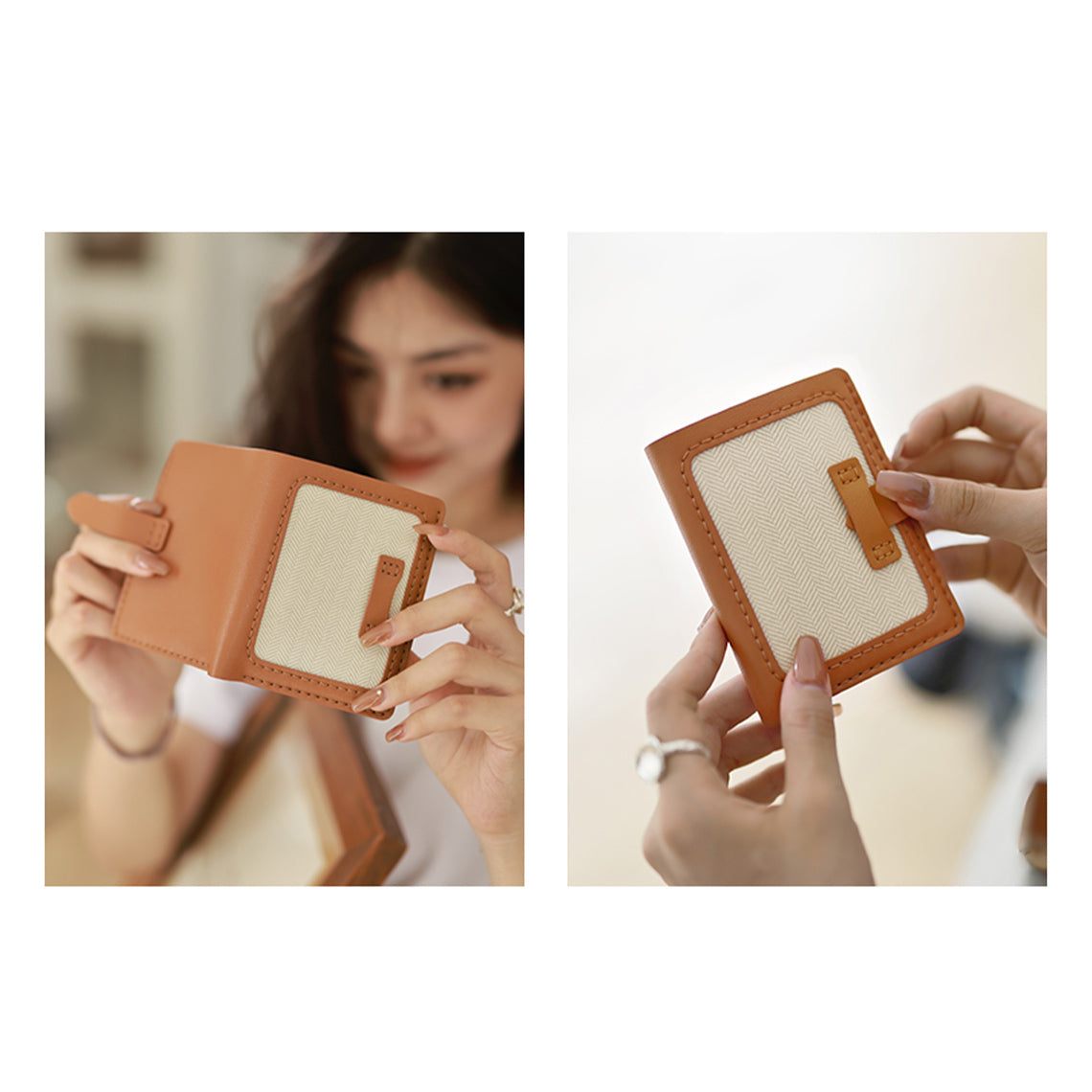 CUCUBIRD POPSEWING® Leather Dustbag Recycle Wallet DIY Kit  