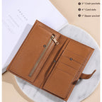 CUCUBIRD POPSEWING® Leather Slim Strap Bi-fold Bearn Wallet DIY Kit  