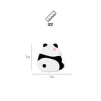 CUCUBIRD Sheep Leather Cute Angry Panda Charm DIY Kit  