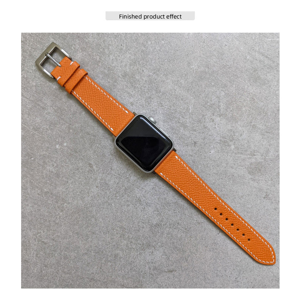 CUCUBIRD Top Grain Leather Apple Watch Band DIY Kits  