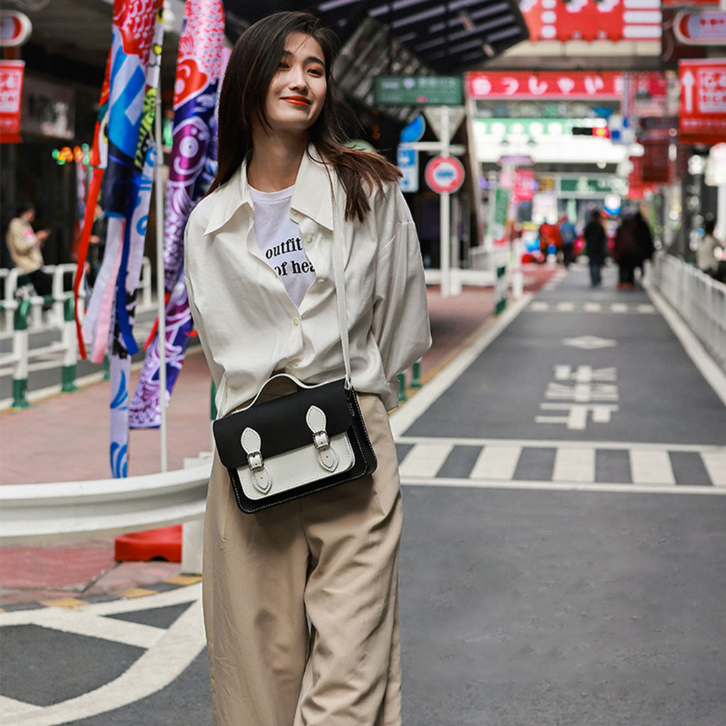 CUCUBIRD Lady Leather Fashion Crossbody Satchel Bag DIY Kit  