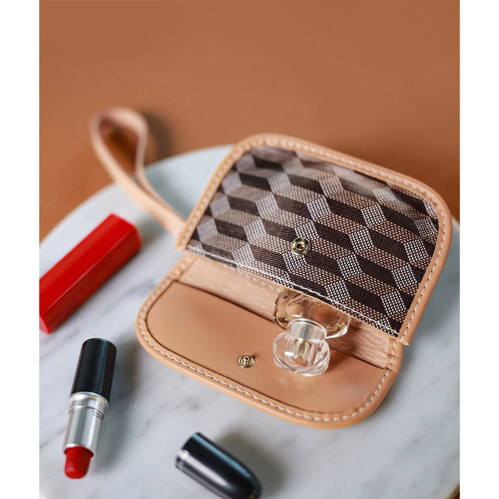 CUCUBIRD Leather Checker Coin Purse DIY Kits  