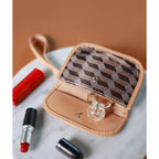 CUCUBIRD Leather Checker Coin Purse DIY Kits  