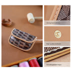 CUCUBIRD Leather Checker Coin Purse DIY Kits  