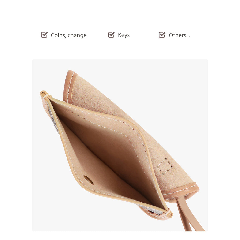 CUCUBIRD Leather Checker Coin Purse DIY Kits  