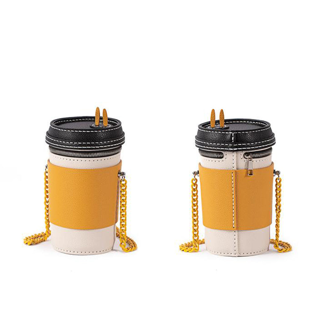 CUCUBIRD Leather Coffee Cup Bag DIY Kit  