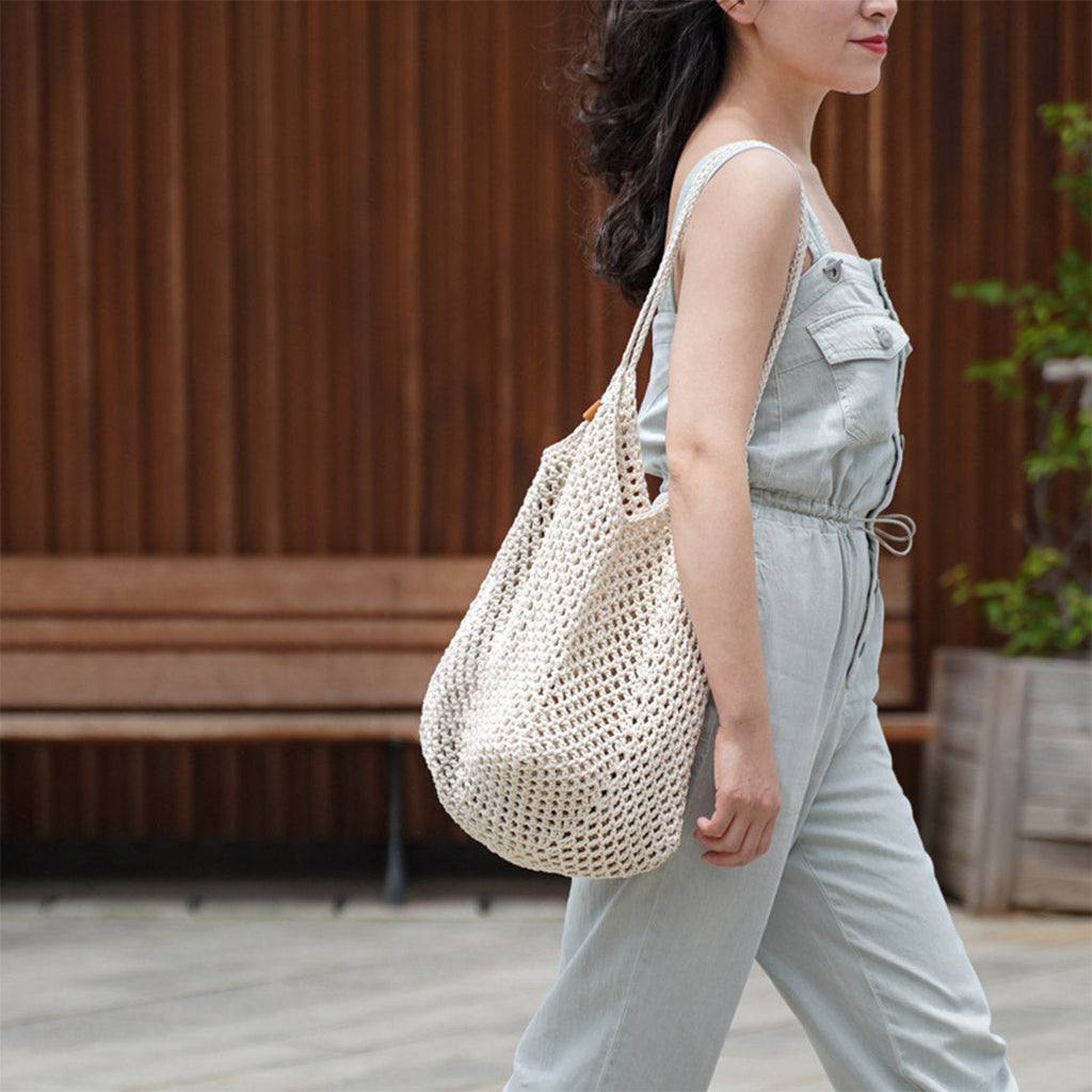 CUCUBIRD Crochet Beach Handbag DIY Kit  