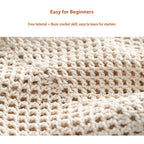 CUCUBIRD Crochet Beach Handbag DIY Kit  