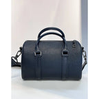 Leather Black Boston Bag DIY Kits - CUCUBIRD