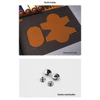 CUCUBIRD Epsom Leather Inspired Calvi Duo Card Holder DIY Kits  