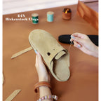 CUCUBIRD Leather Women Clogs DIY Kits  