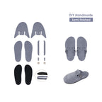 CUCUBIRD Leather Women Clogs DIY Kits  