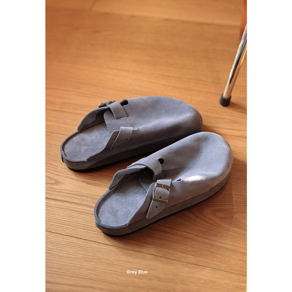 CUCUBIRD Leather Women Clogs DIY Kits EU 41-43 / Blue 