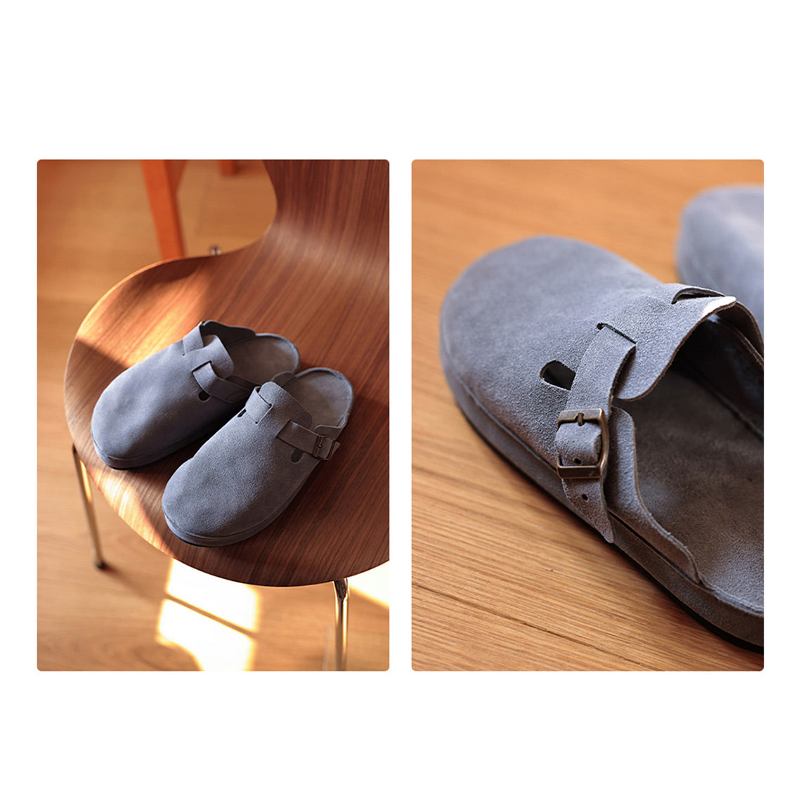 Leather Women Clogs DIY Kits - CUCUBIRD