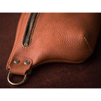 CUCUBIRD Full Grain Leather Fanny Pack Belt Bag DIY Kits  