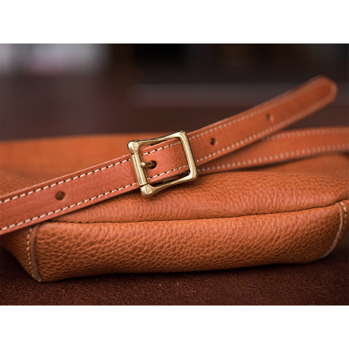 Full Grain Leather Fanny Pack Belt Bag DIY Kits - CUCUBIRD