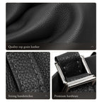 CUCUBIRD Top Grain Leather Lady Picotin Lock Totes Bag DIY Kit  