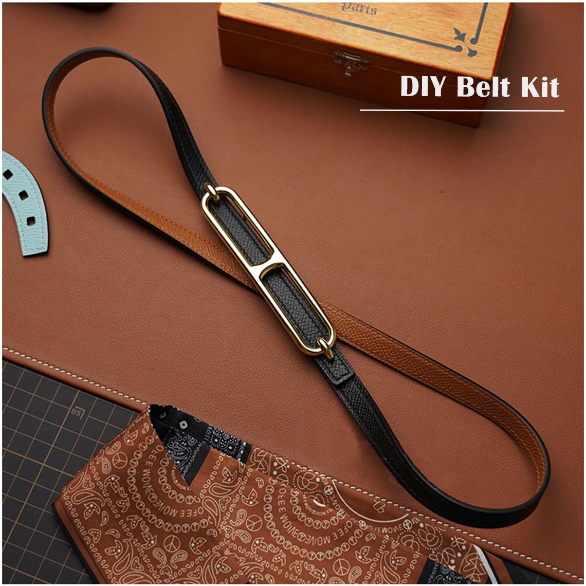 Leather Inspired Roulis Slim Belt DIY Kits - CUCUBIRD