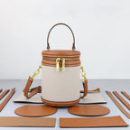 CUCUBIRD Leather Dustbag Recycle Round Bag DIY Kits  