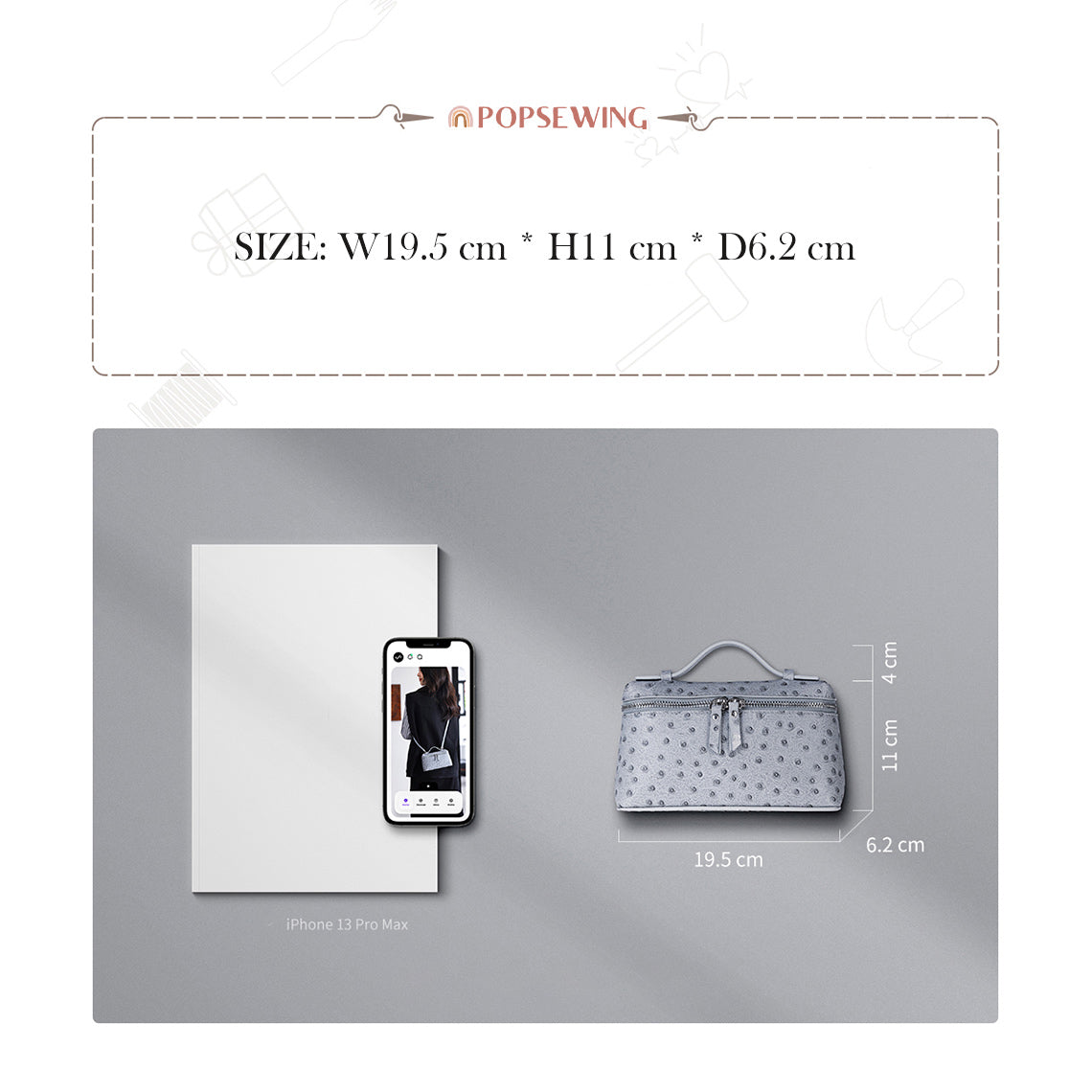 CUCUBIRD Top Grain Leather Inspired Pouch DIY Kits  