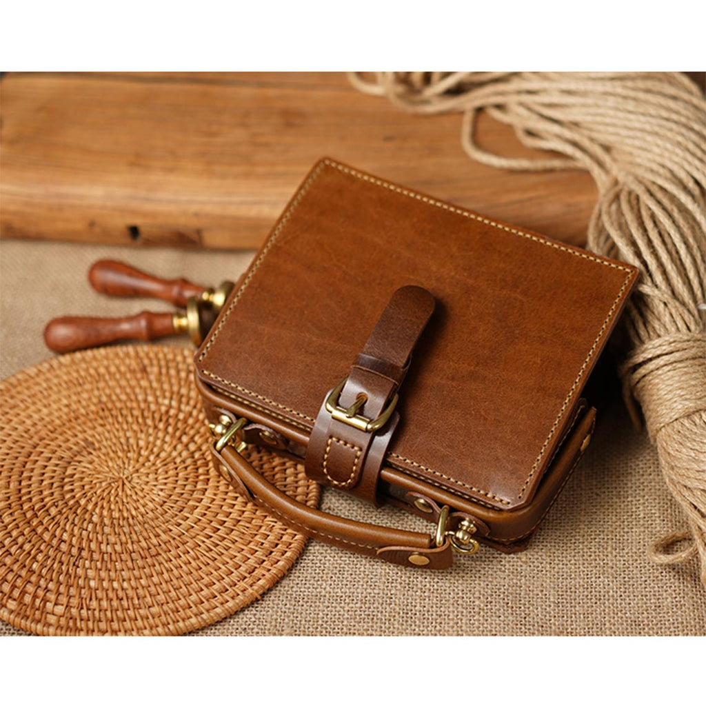 CUCUBIRD Vegetable Tanned Leather Doctor Bag DIY Kits  