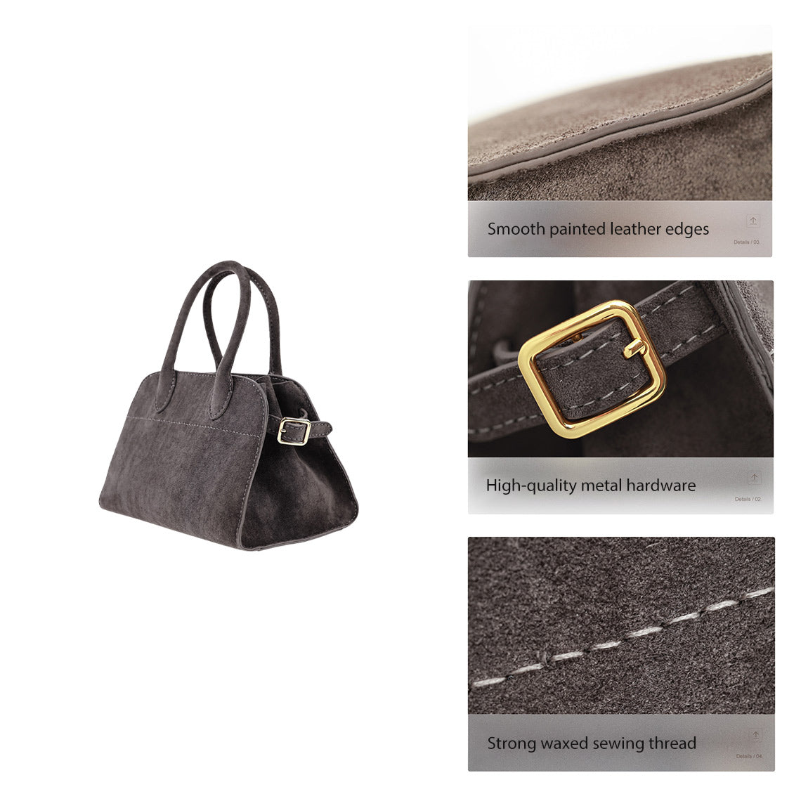 Leather Inspired Row Handbag DIY Kits - CUCUBIRD