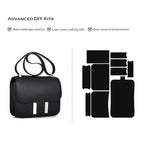 Full Grain Leather Inspired Kanstance Bag - Advanced DIY Kits - CUCUBIRD