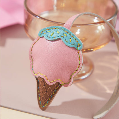 Sheep Leather Ice Cream Charm DIY Kits - CUCUBIRD