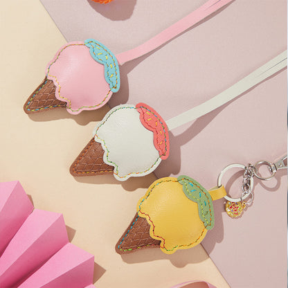 Sheep Leather Ice Cream Charm DIY Kits - CUCUBIRD