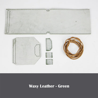 Full Grain Leather Simple Phone Bag DIY Kits - CUCUBIRD