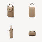 CUCUBIRD Top Grain Leather Cell Phone Bag DIY Kits  