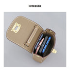 CUCUBIRD Top Grain Leather Cell Phone Bag DIY Kits  