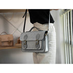 CUCUBIRD Vegetable Tanned Leather Satchel Crossbody Bag DIY Kits  