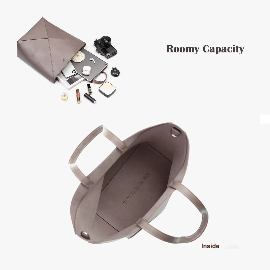 Leather Inspired Puzzle Fold Tote Bag DIY Kits - CUCUBIRD