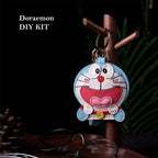 CUCUBIRD Sheep Leather Doraemon Bag Charm DIY Kit  