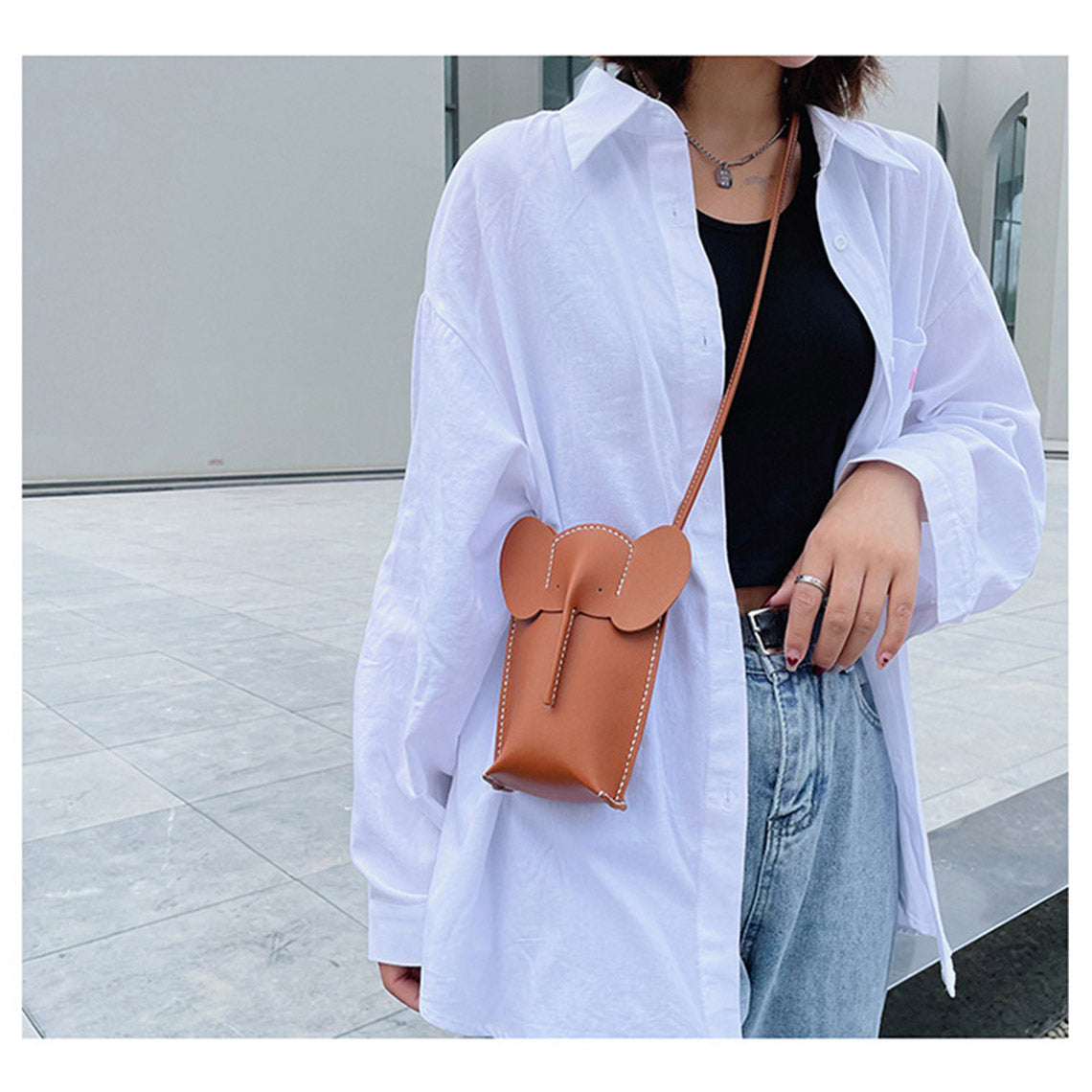 CUCUBIRD Vegan Leather Elephant Bag DIY Kit  