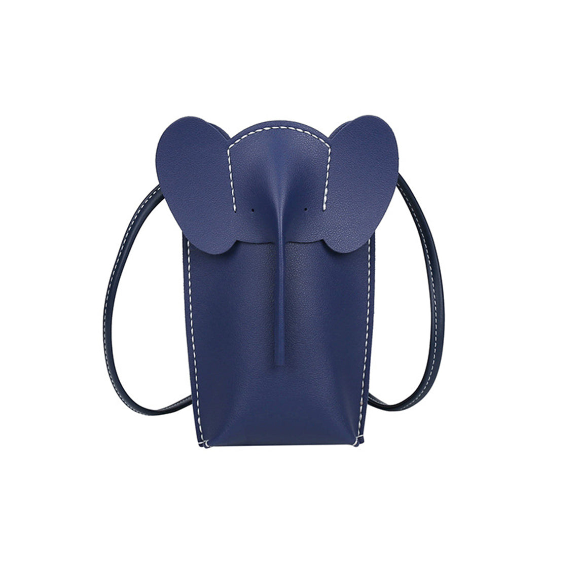 CUCUBIRD Vegan Leather Elephant Bag DIY Kit Dark Blue 