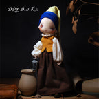 CUCUBIRD Girl with a Pearl Earring Art Doll DIY Kits  