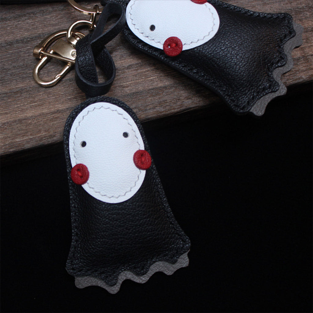 CUCUBIRD Sheep Leather No Face Keychain DIY Kits  